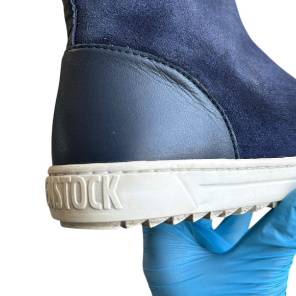 Birkenstock Myra Suede Leather Navy Booties size 6 - Picture 9 of 16